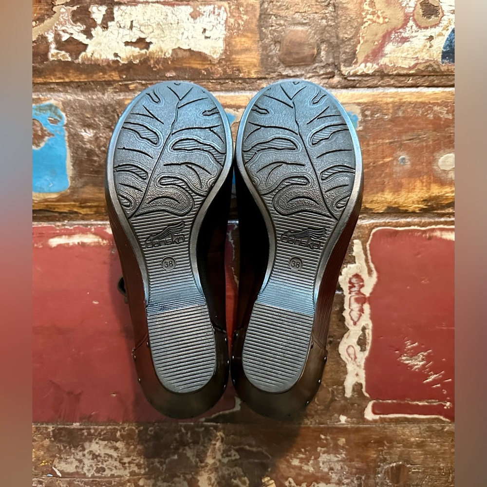 Dansko Leather Platform Maryjane - Picture 5 of 8